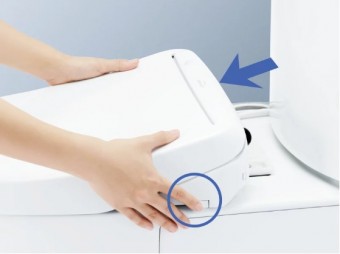 本体ワンタッチ着脱